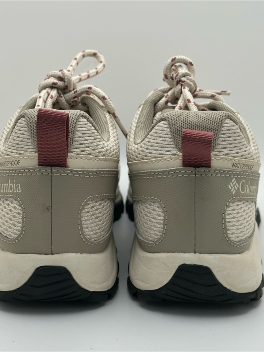 Columbia Women’s BK2139-102 Trail Hiking Shoes Tan Waterproof Sneakers Sz 8W - Picture 8 of 12